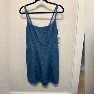 Old Navy Classic Blue Denim Sundress